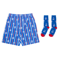 Western Bulldogs Boxer Shorts & Socks Gift Pack