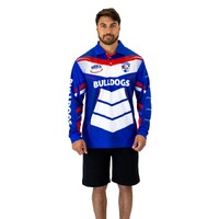 Western Bulldogs Cyber Adults Fishing Shirt