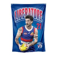 Image of Western Bulldogs Tom Liberatore  Wall Flag