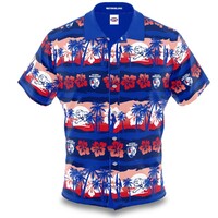 Western Bulldogs Adults Hawaiian Shirt