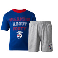 Western Bulldogs Toddlers Short Pyjamas Set