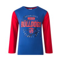 Western Bulldogs Youths Long Sleeve T-Shirt