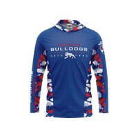 Western Bulldogs Youths Hooded Fishing Shirt