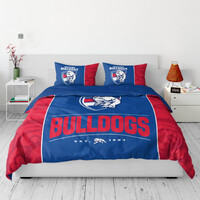 Western Bulldogs King Doona Cover
