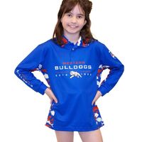 Western Bulldogs Youths Reef Runner Collared Fishing Shirt