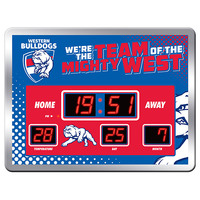 Western Bulldogs LED Scoreboard Clock