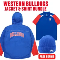 Western Bulldogs Jacket & Polo Combo