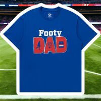 Image of Western Bulldogs Mens Footy Dad Tee