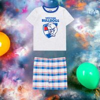 Western Bulldogs Toddlers Check PJ Set