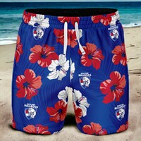 Western Bulldogs Aloha Hawaiian Swim Shorts