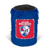 Western Bulldogs Fluffy Stubby Holder