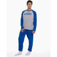 Image of Western Bulldogs Mens Raglan Cuffed PJ Set