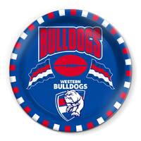 Western Bulldogs Melamine Snack Plate