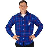 Image of Western Bulldogs Mustang Flannel Shirt