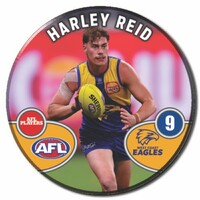 West Coast Eagles 2026 Player Action Badge - REID