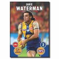 West Coast Eagles 2026 Player Action Magnet - WATERMAN