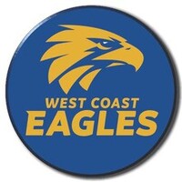 West Coast Eagles 2025 Metal Pin Badge - LOGO