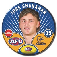 West Coast Eagles 2026 Player Pin Badge - SHANAHAN