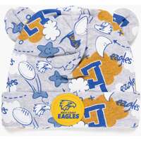 Image of West Coast Eagles Baby Cloud Beanie