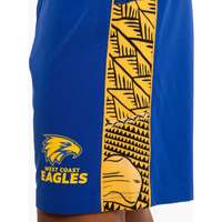West Coast Eagles Indigenous Training Shorts 