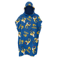 West Coast Eagles Youths Hooded Beach Towel