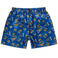 Image of West Coast Eagles Adults Satin Boxer Shorts