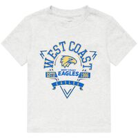 West Coast Eagles Youths Banner Tee