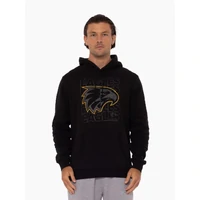 West Coast Eagles Mens Two-Tone Logo Hood