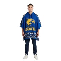West Coast Eagles Dakota Knitted Poncho
