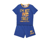 West Coast Eagles Toddlers Summer Pyjama Set