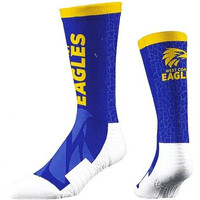 Image of West Coast Eagles Strideline Wordmark Socks