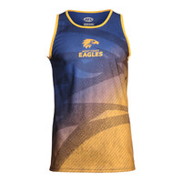West Coast Eagles Mens Training Singlet