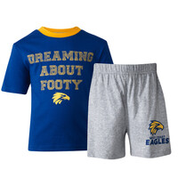 West Coast Eagles Toddlers Short Pyjamas Set