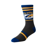 Image of West Coast Eagles Retro Shield Mens Socks