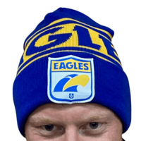 West Coast Eagles Woollen Australian Made Beanie