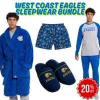 West Coast Eagles Mens Sleepwear Value Bundle