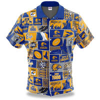 West Coast Eagles Pop Art Button Up Shirt