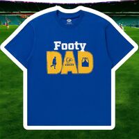 Image of West Coast Eagles Mens Footy Dad Tee