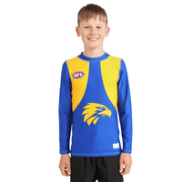 Image of West Coast Eagles Kids Rash Top