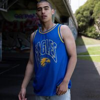 West Coast Eagles Mens Basketball Singlet