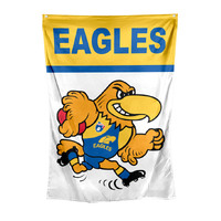 West Coast Eagles Retro Wall Flag