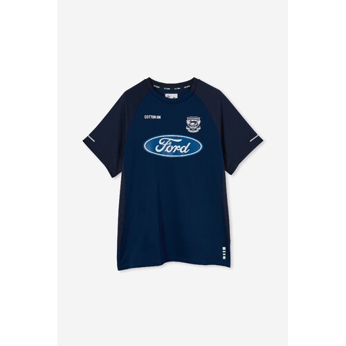 Geelong Cats Mens Training Tee Navy