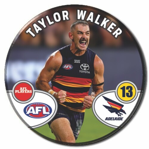 Adelaide Crows 2026 Player Action Badge - WALKER
