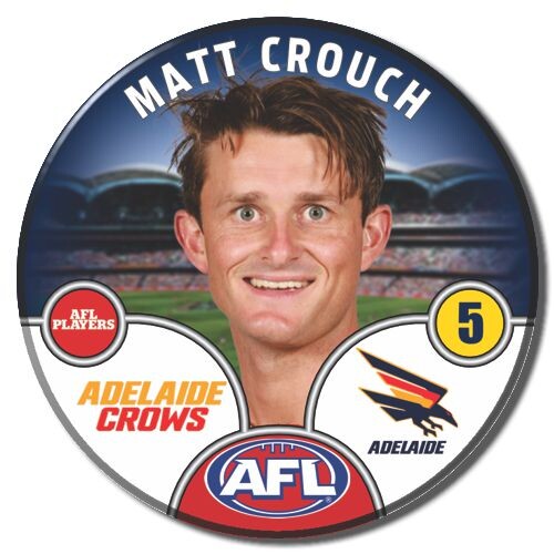 Adelaide Crows 2025 Player Pin Badge - CROUCH