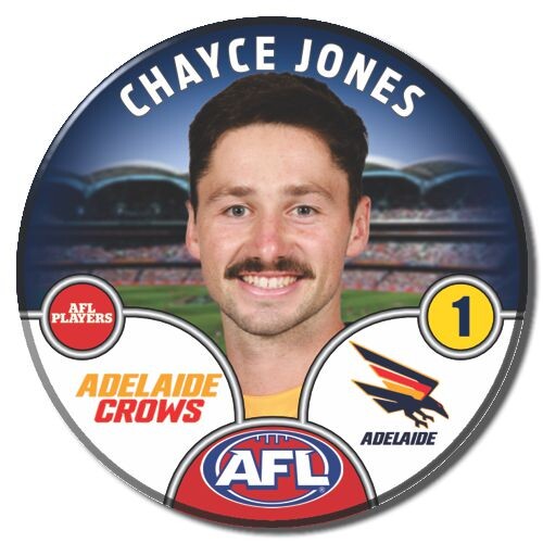 Adelaide Crows 2025 Player Pin Badge - JONES