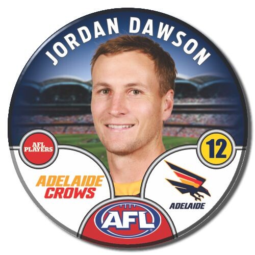 Adelaide Crows 2025 Player Pin Badge - DAWSON
