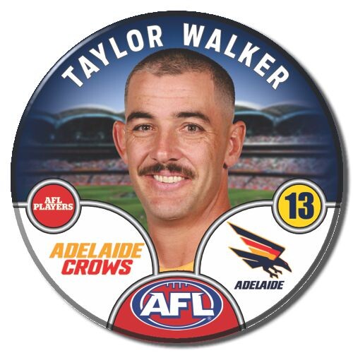 Adelaide Crows 2025 Player Pin Badge - WALKER