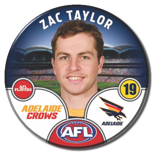 Adelaide Crows 2025 Player Pin Badge - TAYLOR