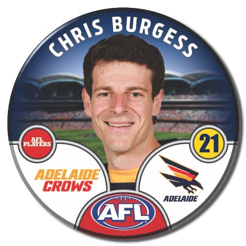 Adelaide Crows 2025 Player Pin Badge - BURGESS