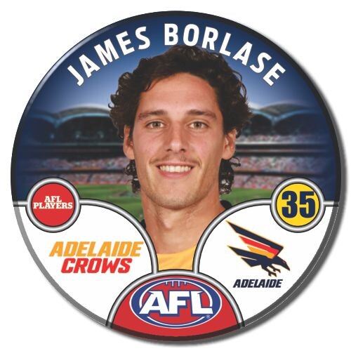 Adelaide Crows 2025 Player Pin Badge - BORLASE